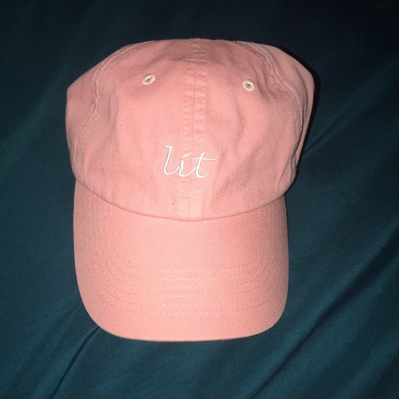 Rue21 Accessories - Rue21 “LIT” pink baseball cap Rue21 Accessories - Rue21 “LIT” pink baseball cap